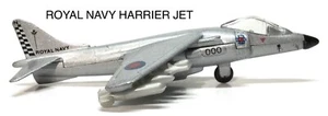 Diecast Navy Harrier Jet Plane, VGC+ - Picture 1 of 7