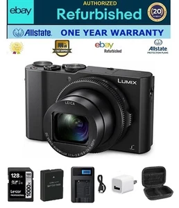 Panasonic Lumix DMC-LX10 20.1MP Compact Digital Camera Bundle🛡️eBay Refurbished - Picture 1 of 12