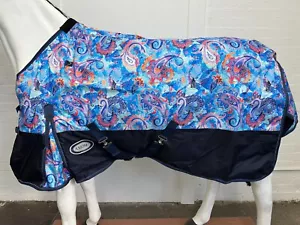 AXIOM 1800D BALLISTIC WATERPROOF CLASSIC PAISLEY 220g HORSE RUG - 5' 9 - Picture 1 of 7