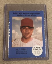 1968 Atlantic Oil Play Ball Contest Cards #33 Milt Pappas Rules Back