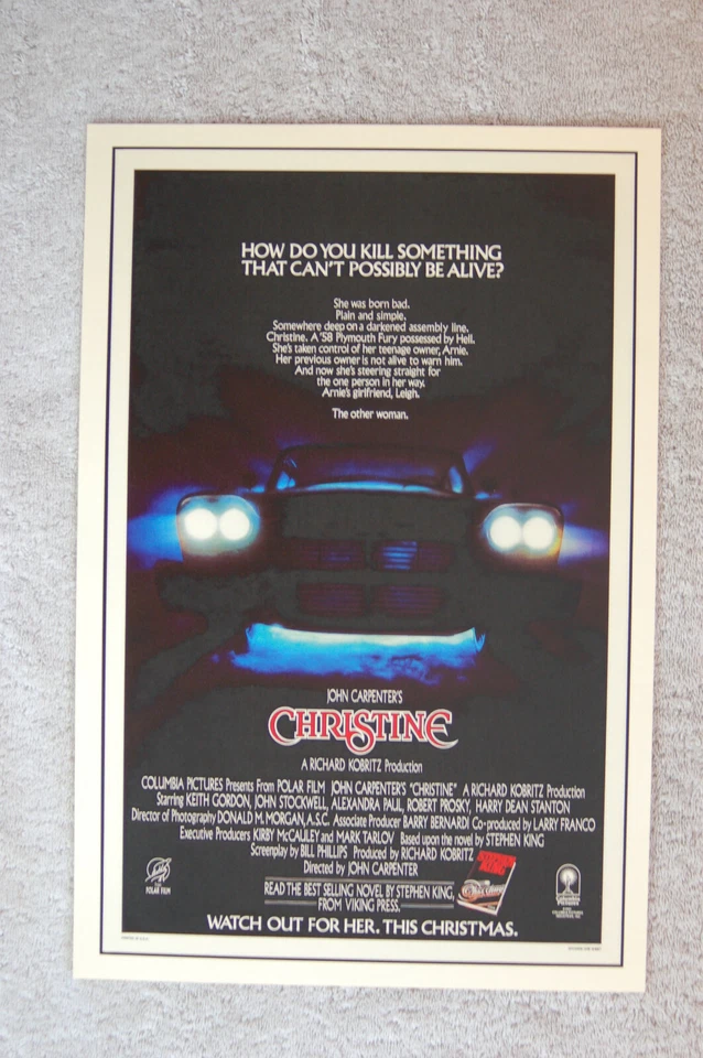 Christine Lobby Card Movie Poster  - Image 1 of 1