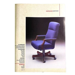 Anuncio impreso Patrician Dar/Ran 1988 8,5x11 diseño interior muebles años 80 - Imagen 1 de 1