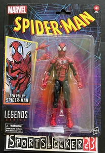Marvel Legends Spider-Man Wave 3 Retro 6" Figure - Ben Reilly Red & Black - NEW⚡ - Picture 1 of 3