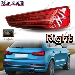 1Pcs RH LED Rear Brake Lamp Dynamic Steering Tail Light For Audi Q3 2016-2019 - Picture 1 of 7
