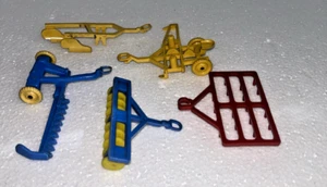Marx Toy Plastic Plow/ Mower/,Corn Planter/, Cultipacker/, Drag - Picture 1 of 1
