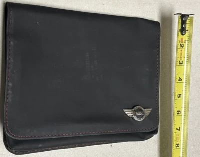MINI LEATHER CASE FOR OWNERS MANUAL OPERATORS USER GUIDE - Image 1 of 2