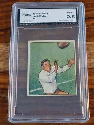 1950 Bowman - Doak Walker #1 (RC) - Image 1 of 4