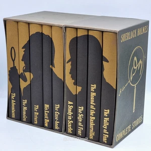 Complete Novels & Short Stories of Sherlock Holmes (9v.) - Folio Society - VGC - Picture 1 of 19