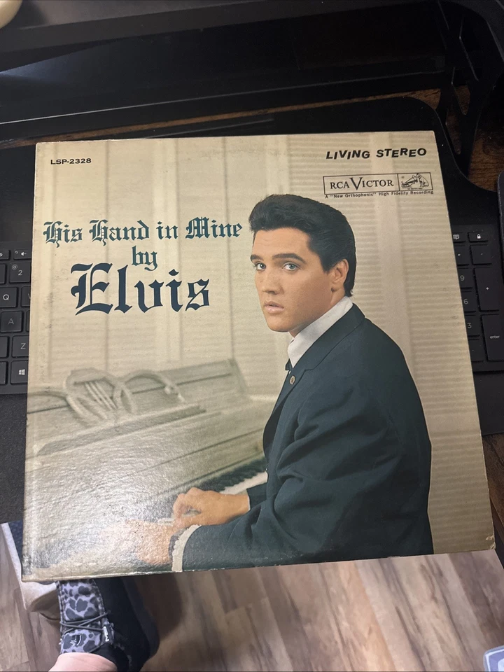 Elvis Presley His Hand in Mine by Elvis LP RCA LSP-2328 Stereo - Image 1 of 4