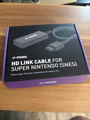 NEW Pound HD Link HDMI Connect Cable for Super Nintendo SNES - Image 1 of 4
