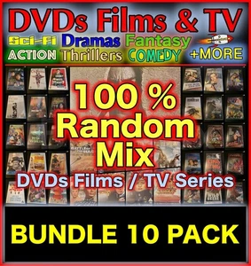 BUNDLE 10 PACK Mixed Sci-Fi / Horror / Action / Comedy DVDs Films / TV Series - Imagen 1 de 4
