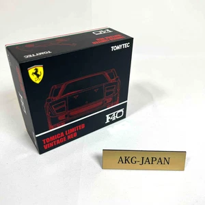 Tomica Limited Vintage Neo TLV-NEO Ferrari F40 1/64 Red Diecast Car Japan - Picture 1 of 8