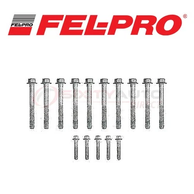 Fel Pro Cylinder Head Bolt Set for 2010 Hummer H3T 5.3L V8 - Engine Block aq Foto 1 de 4