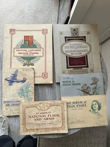 Six Complete John Player Cigarette Card Albums - Picture 1 of 1
