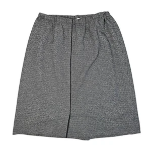 Vintage Travables By Mendel Woman's Skirt Gray USA Union Made Size 36 - Picture 1 of 7