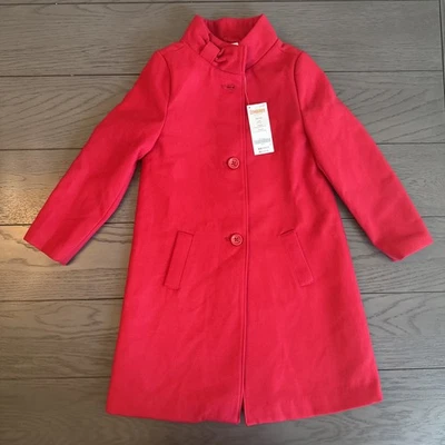 Chaqueta Abrigo Cálido Gymboree Niños Pequeños Niñas Talla Pequeña (5T-6T) Rojo Nuevo Foto 1 de 4