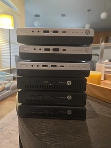 (6) Bulk HP Mini PC Elitedesk G2/G3/G4 - Afbeelding 1 van 5