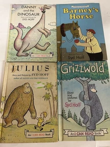 4 Syd Hoff Books Barney’s Horse, Grizzwold, Juilius, Danny’s Dinosaur - Picture 1 of 21