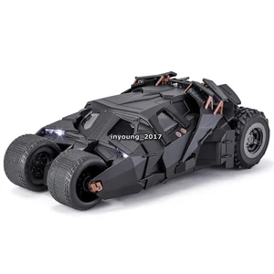 1/24 The Dark Knight Batmobile Tumbler Model Car Alloy Metal Diecast Toy Vehicle - Picture 1 of 14