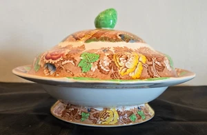 Woods & Sons English Scenery bedeckt Gemüseschale - Durchmesser 10 3/8" - Bild 1 von 15