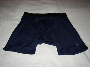 Nike Dri Fit Pantaloncini a Compressione Uomo - Large - Blu Navy - Nuovi senza etichette - Foto 1 di 1