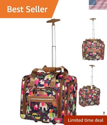 Designer 15 Inch Carry On - Weekender Overnight Business Travel Luggage - Lig... - Image 1 of 4