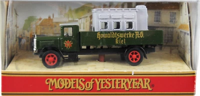 MINT Matchbox of Yesteryear No: Y-41 MERCEDES-BENZ L5 TRUCK w MARINE ENGINE LOAD - Image 1 of 4