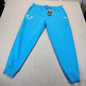 Puma Sweat Pants Men XXL Blue BMW Motorsport Tapered - Picture 1 of 9