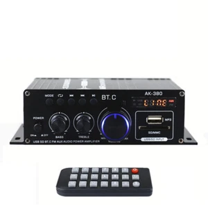 Ampli haut-parleur audio portable 40W+40W pour voiture F0R2 - Photo 1 sur 9
