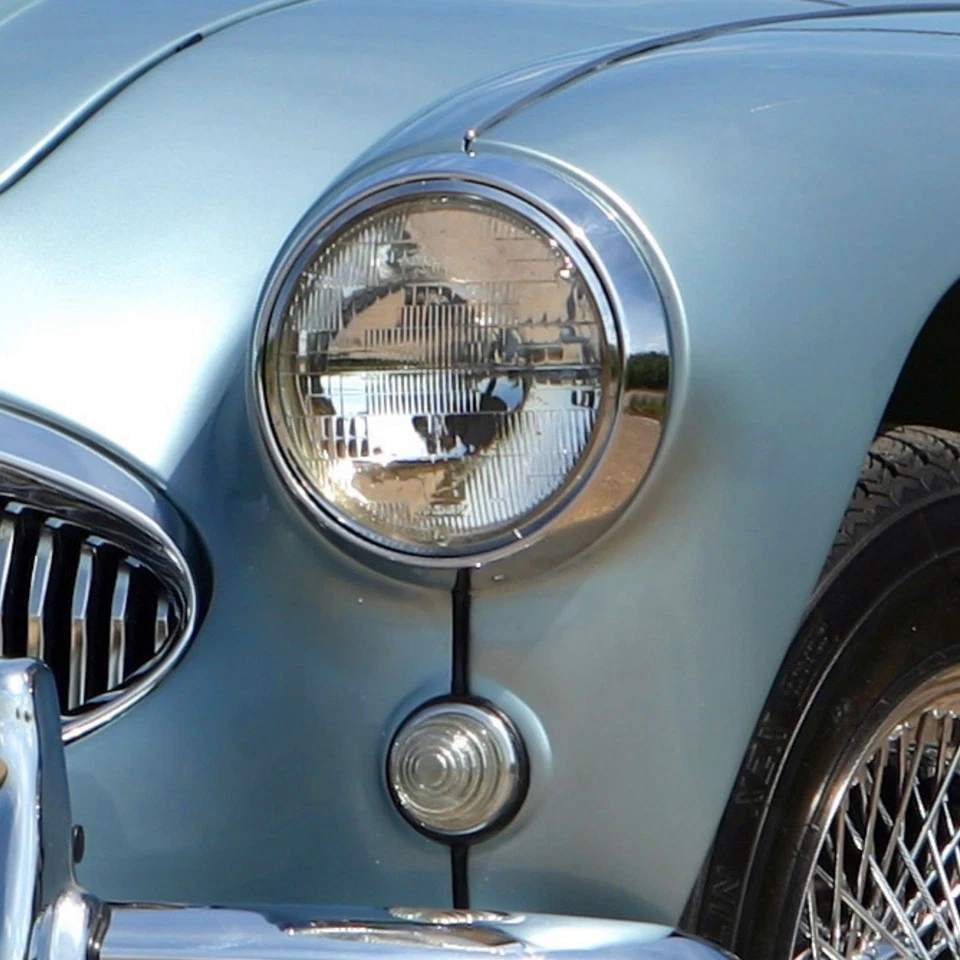 1X H4 EU-SCHEINWERFER MIT PARKLICHT FÜR AUSTIN HEALEY 100 3000 SPRITE - Bild 1 von 1