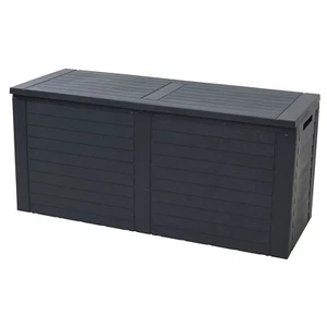 Large Outdoor Storage Box Garden Patio Plastic Chest Lid Container Multibox 240L - Picture 1 of 7