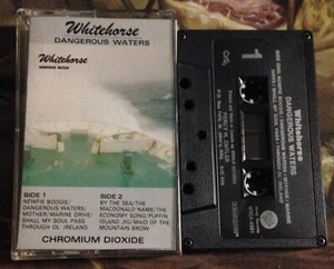 Whitehorse Dangerous Waters Cassette 1986 Canada Celtic Folk - Picture 1 of 1