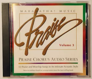 CD C Maranatha Music Praise Chorus Audio Series Volume 3 III Intimate Acoustic - Imagen 1 de 3