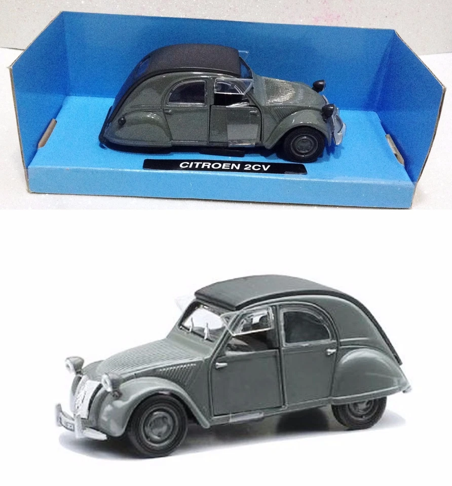 CITY CRUISER CAR CITROEN 2CV DIE CAST VINTAGE 1952 NEWRAY 50893 1/32 SCALE  - Immagine 1 di 1