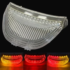 Led Taillight Turn Signal Clear For HONDA CBR600RR 2003-2006 CBR1000RR 2004-2007 - Picture 1 of 10