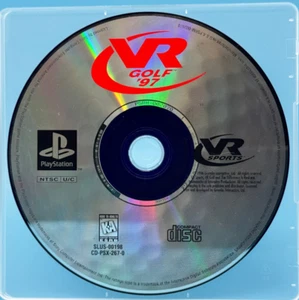 VR Golf '97 (Sony PlayStation 1 PS1) *SOLO DISCO - TESTATO* - Foto 1 di 1