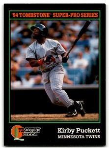 1994 Score Tombstone Pizza Super-Pro Series #25 Kirby Puckett