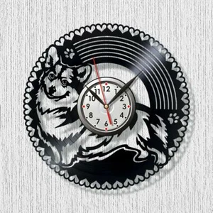Welsh Corgi Vinyl Wall Clock Record Gift Home Room Decor Pet Dog Lover Watch - Picture 1 of 1