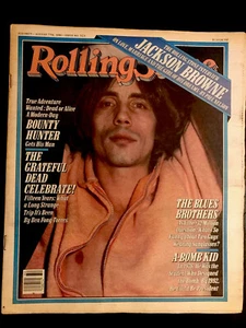 1989 Rolling Stone Magazine ~ Jackson Browne  ~ No Label ~ Newsstand Copy - Picture 1 of 2