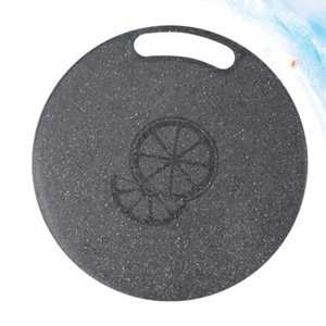 1pc 35x0.8cm Hackklotz Nachahmung Marmor Kunststoff Runde Obst Gemüse - Bild 1 von 11