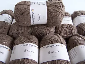 500g Wollpaket Schachenmayr Bravo - häkeln stricken - Fb8374 holz tweed (25/kg) - Bild 1 von 1