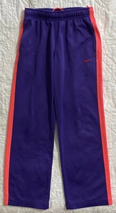 Youth Girl Nike Therma-Fit Fleece Lined Athletic Sweatpant, Large, Purple/Pink - Picture 1 of 3