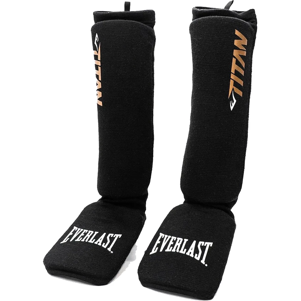 Protectores de empeine Everlast Titan MMA - negros Foto 1 de 1