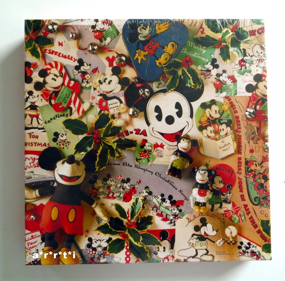 Springbok Mickey's Christmas Memories Walt Disney 500 Pc. XZL2473 Sealed - Image 1 of 1