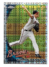2010 Topps Chrome X-Fractors #8 Tommy Hanson (Braves)