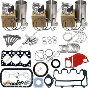 Overhaul Rebuild Kit for Isuzu Engine 3LD1 Denyo Generator SDG12 SDG15 TLW-450 - Picture 1 of 8
