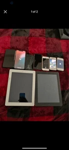 Lot of 8 IPhones & Ipads Repair or Parts! iPhone 12 Max Pro! And More! - Afbeelding 1 van 12