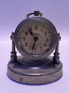 Orologio da scrivania tedesco vintage Liberty carica! Funziona! Leggi Descrizione! - Foto 1 di 9