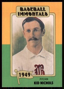 1980 SSPC HOF Kid Nichols Boston Beaneaters #58