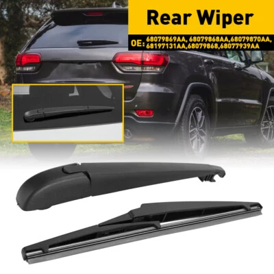 Rear Windshield Back Wiper Arm Blade Set For 2011 2012-2017 Jeep Grand Cherokee - Image 1 of 4